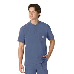 Force Cross-Flex C16310 Men's Henley Scrub Top Riverside