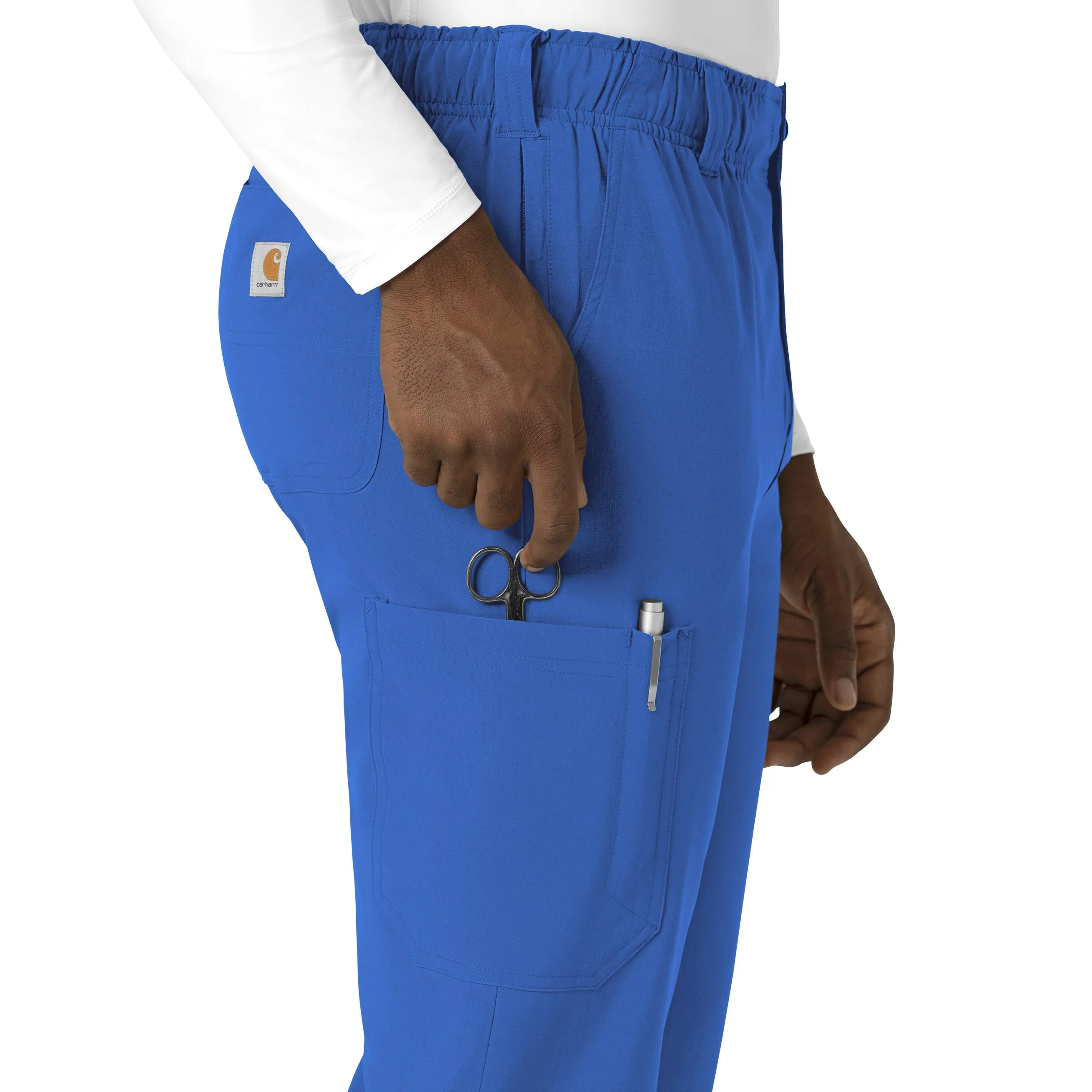 Force Cross-Flex C56410 Men's Straight Leg Scrub Pants Royal