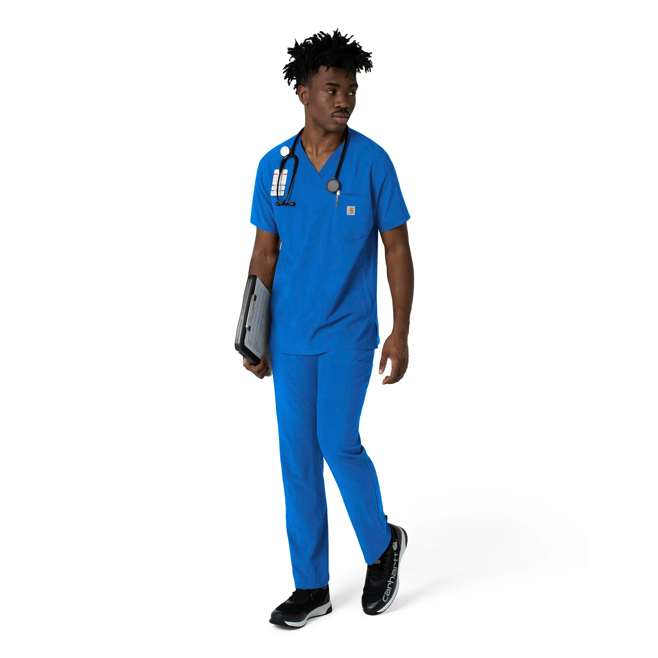 Force Cross-Flex C56410 Men's Straight Leg Scrub Pants Royal