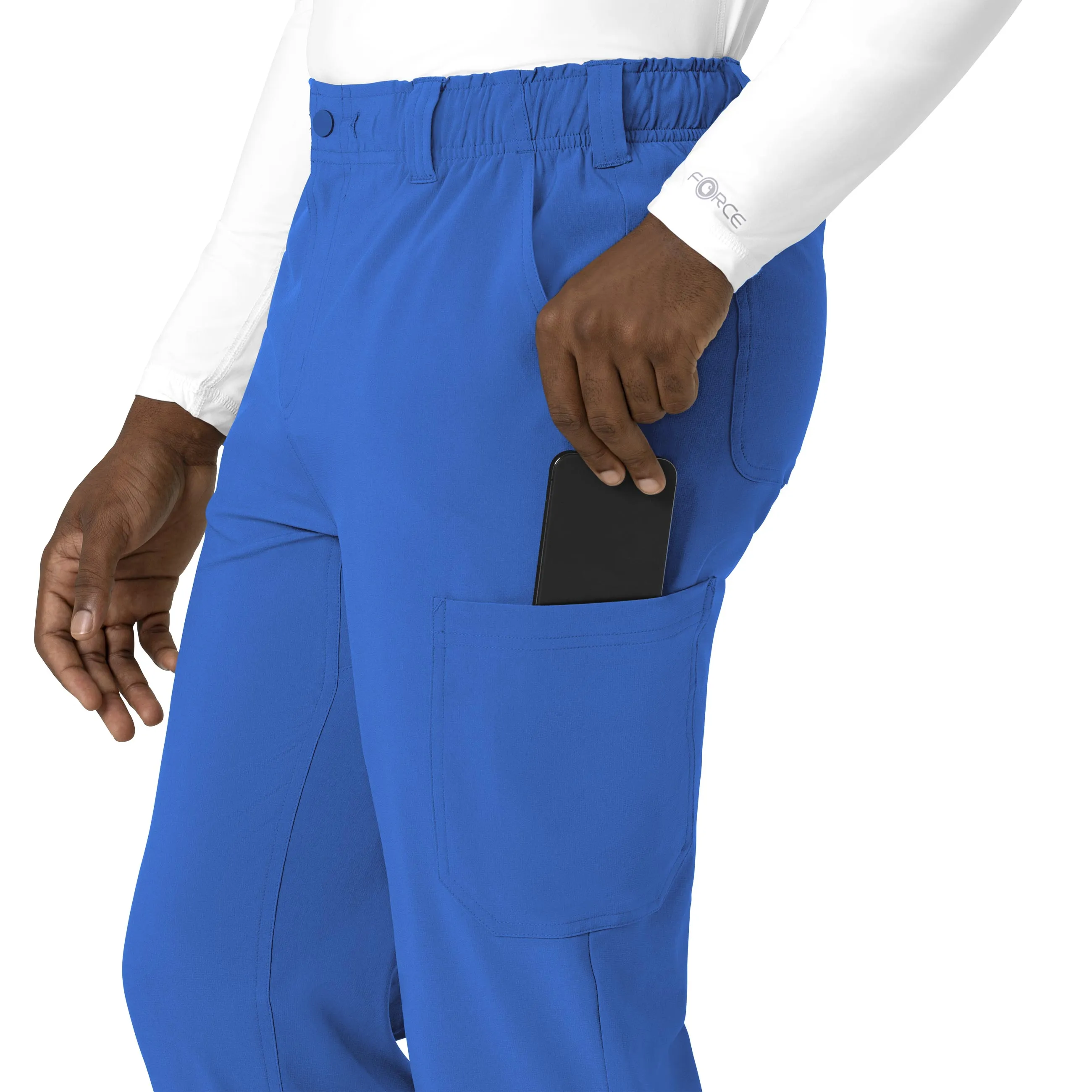 Force Cross-Flex C56410 Men's Straight Leg Scrub Pants Royal