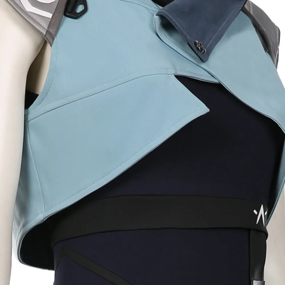 Game Valorant Jumpsuit Jett Halloween Outfit Cosplay Costume