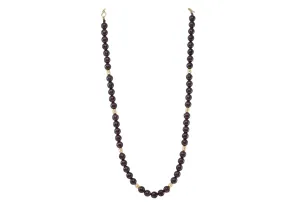 Garnet Beaded Necklace