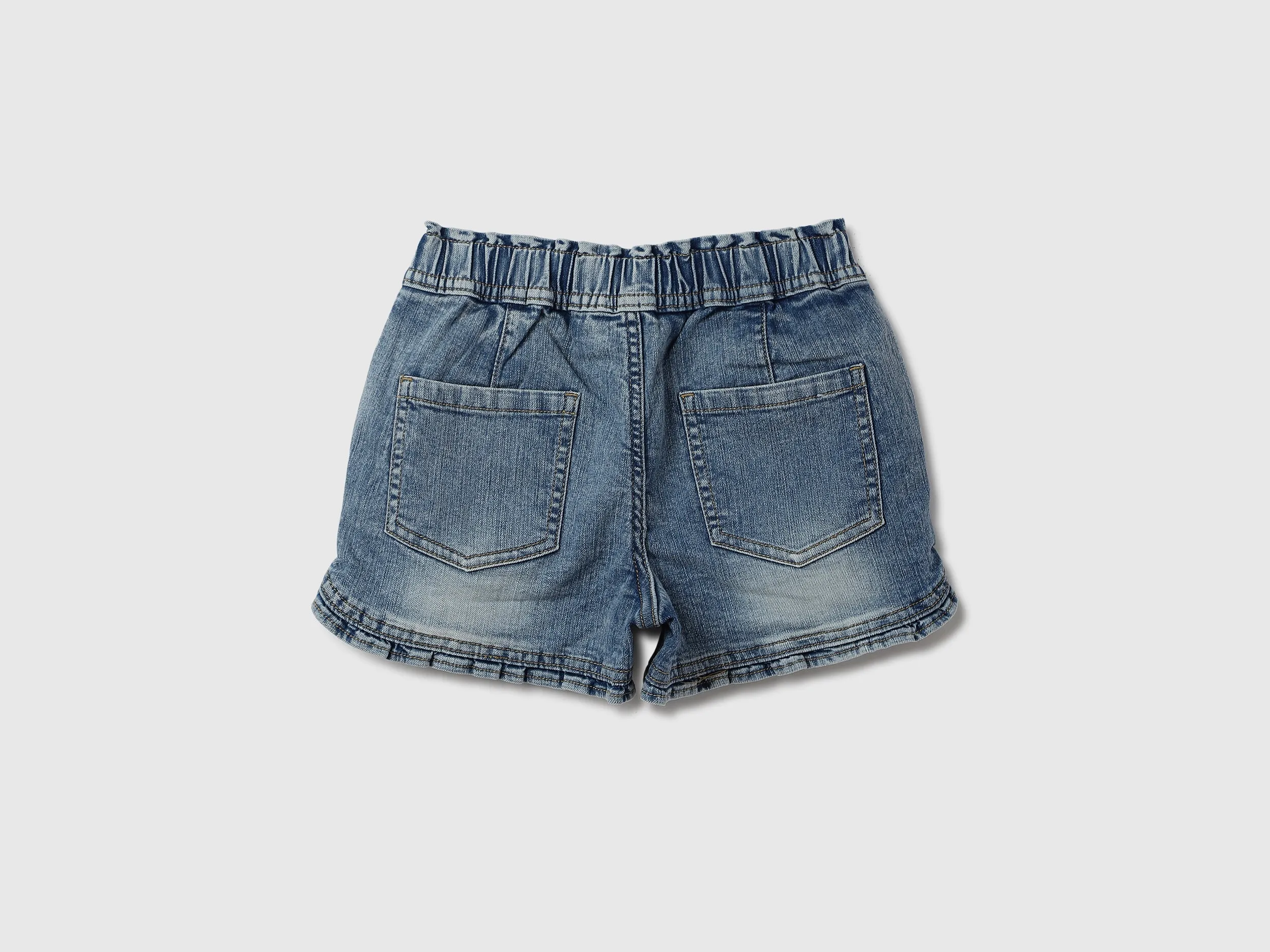 Girls Solid Regular Fit Shorts