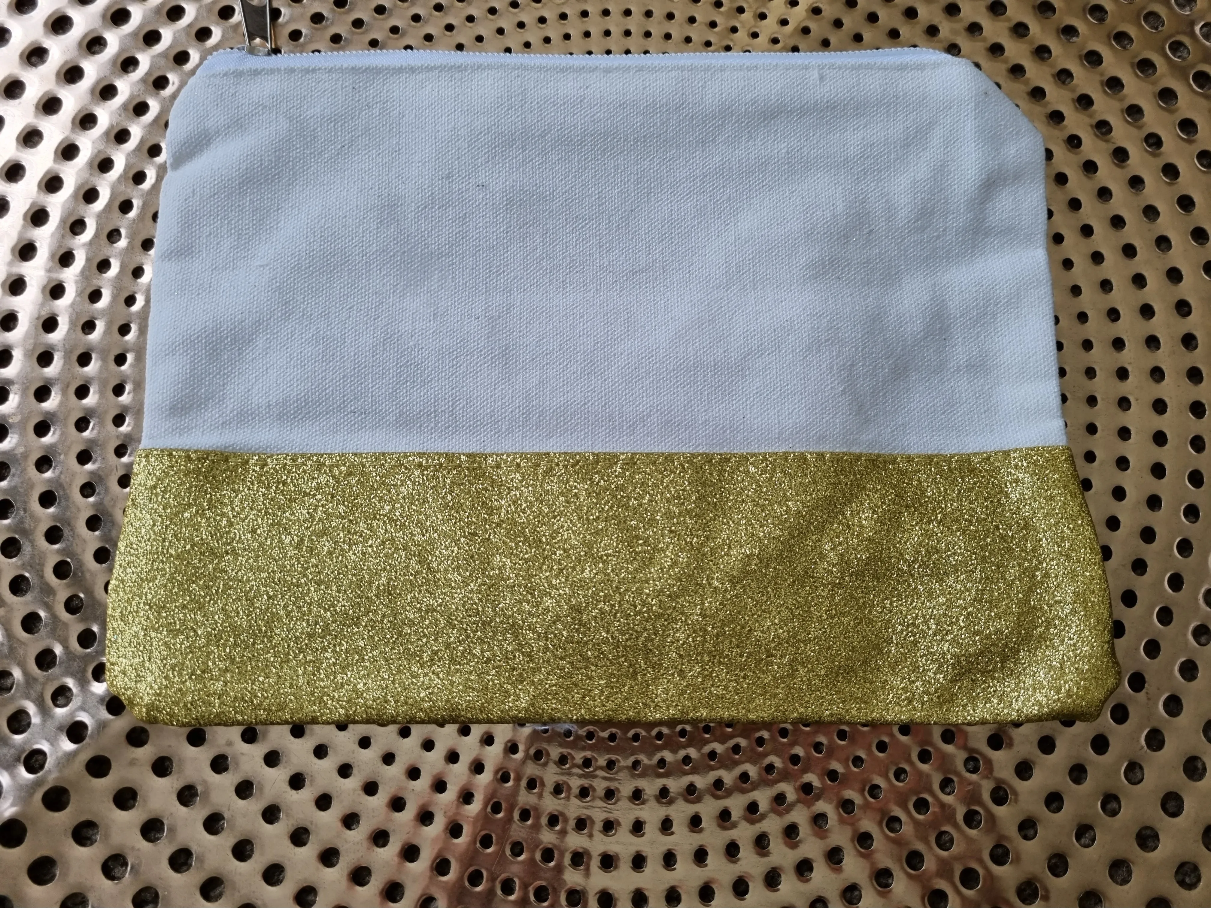 Glitter Canvas Cosmetic bags