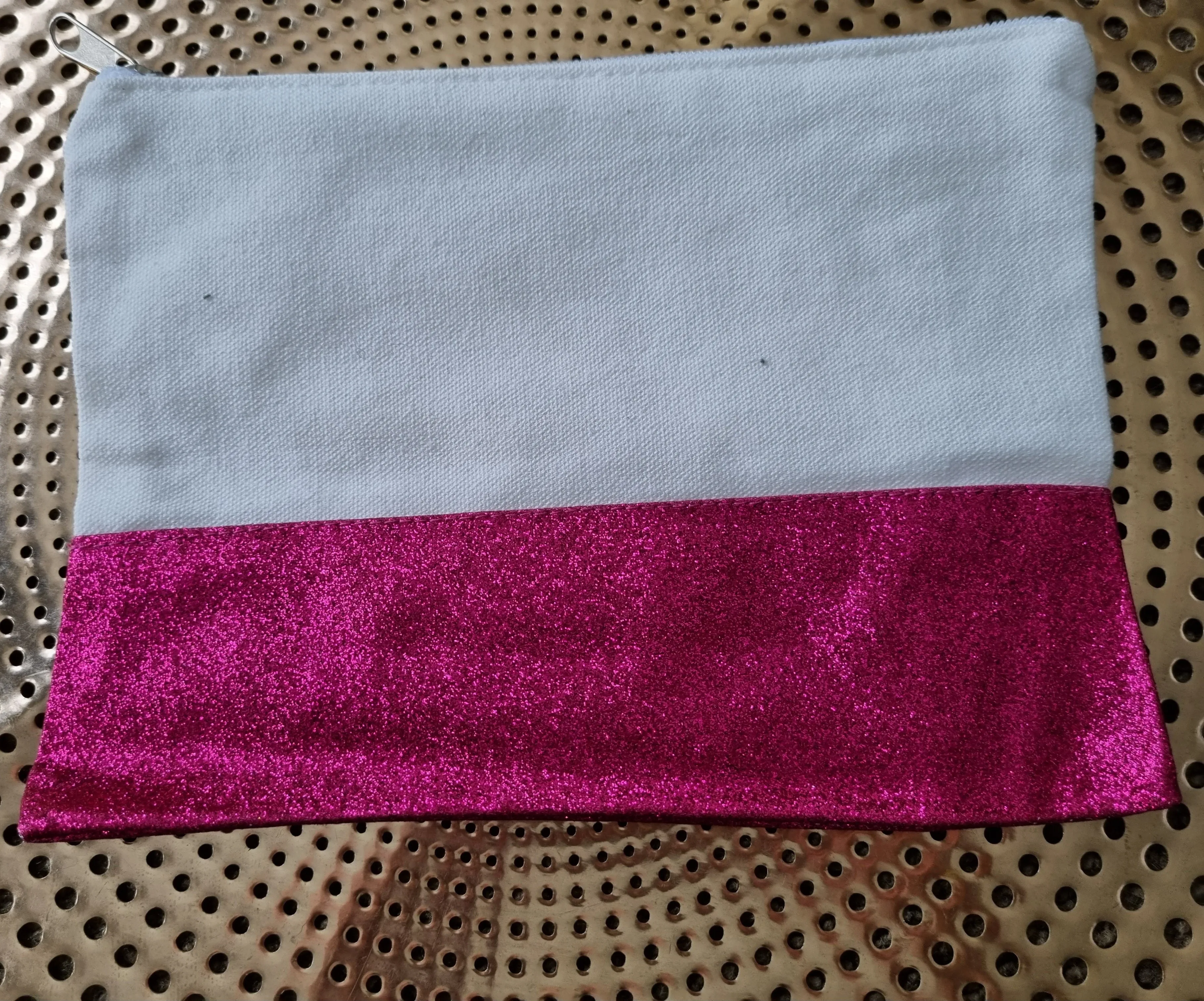 Glitter Canvas Cosmetic bags