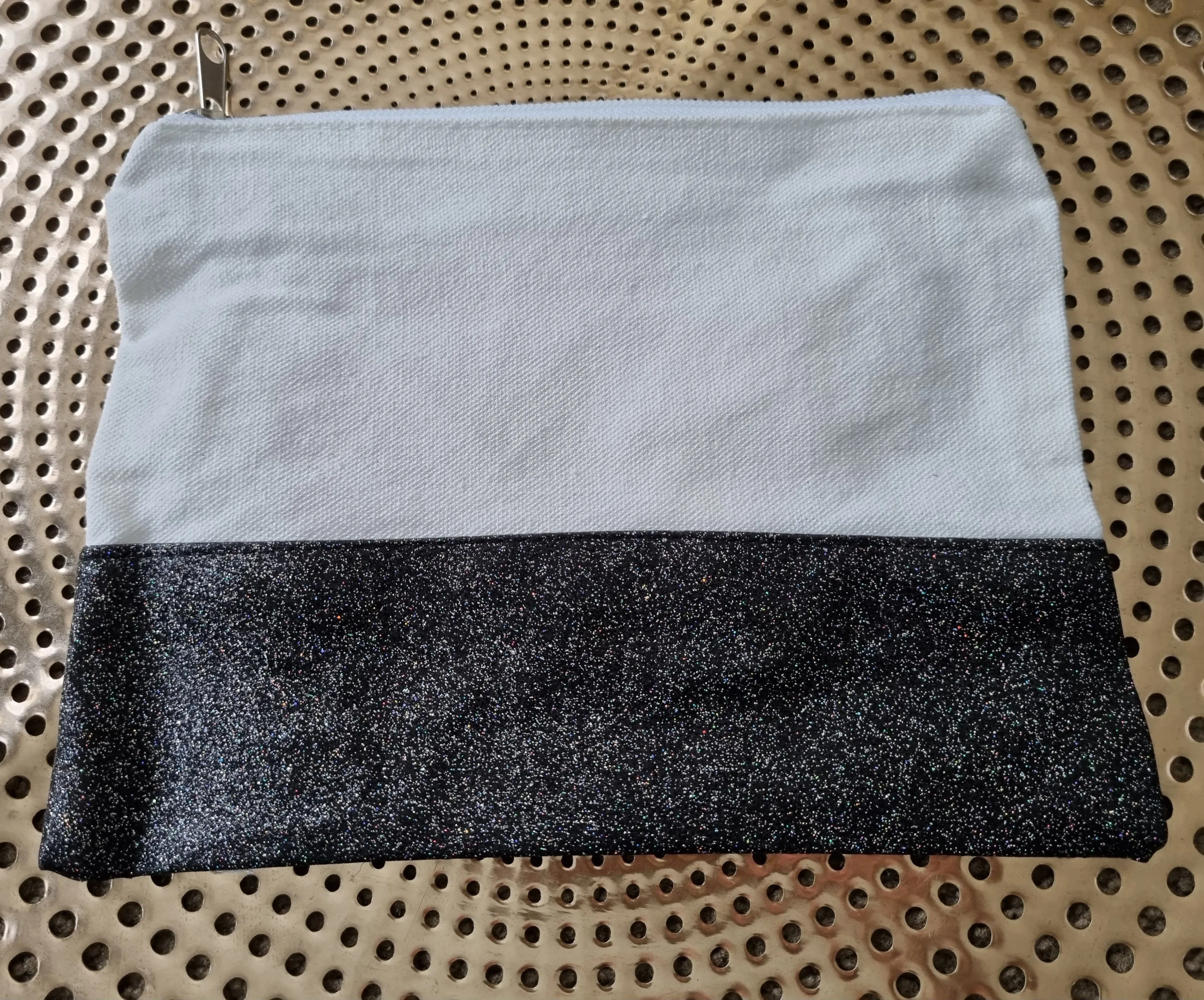 Glitter Canvas Cosmetic bags
