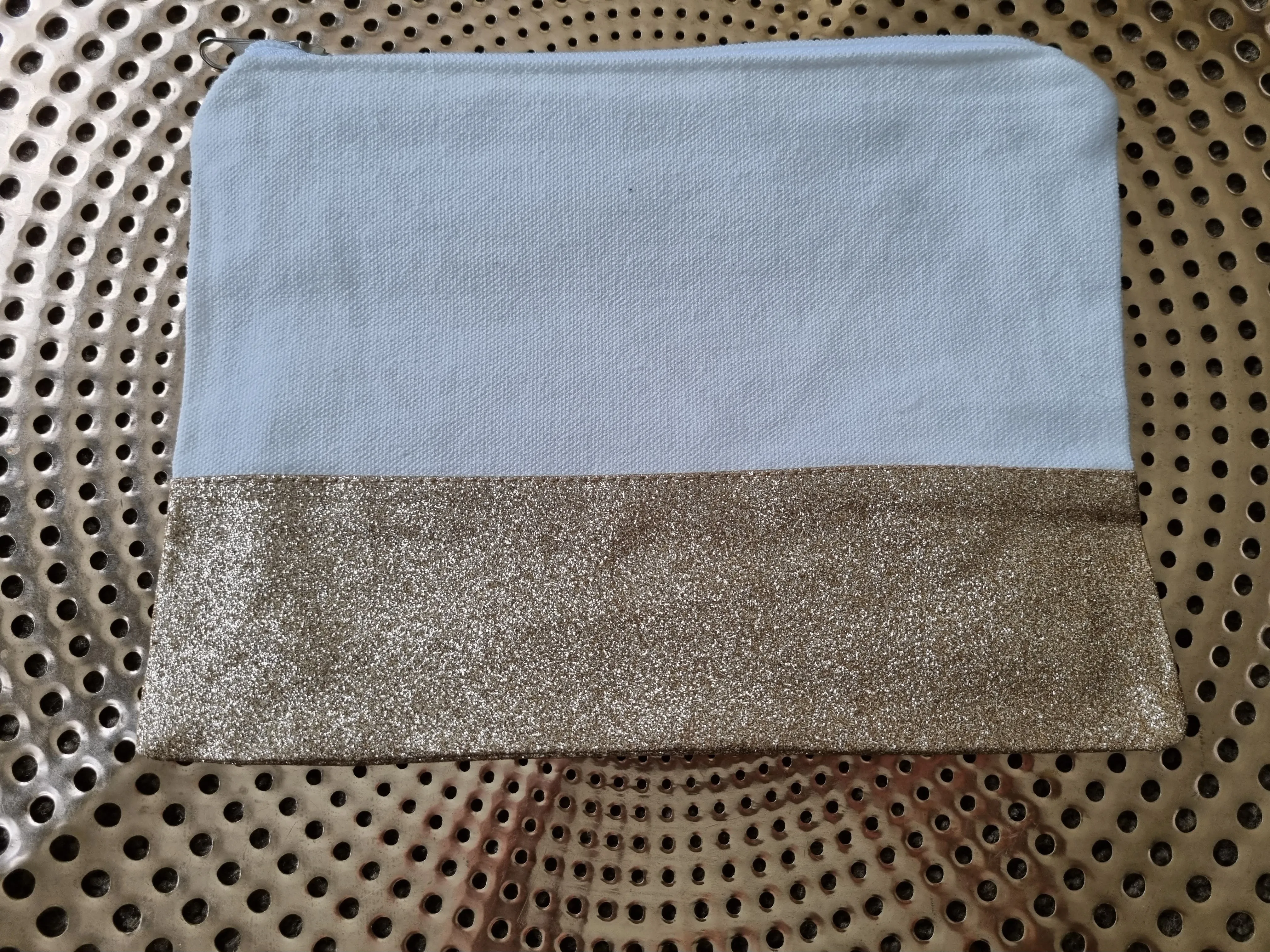 Glitter Canvas Cosmetic bags