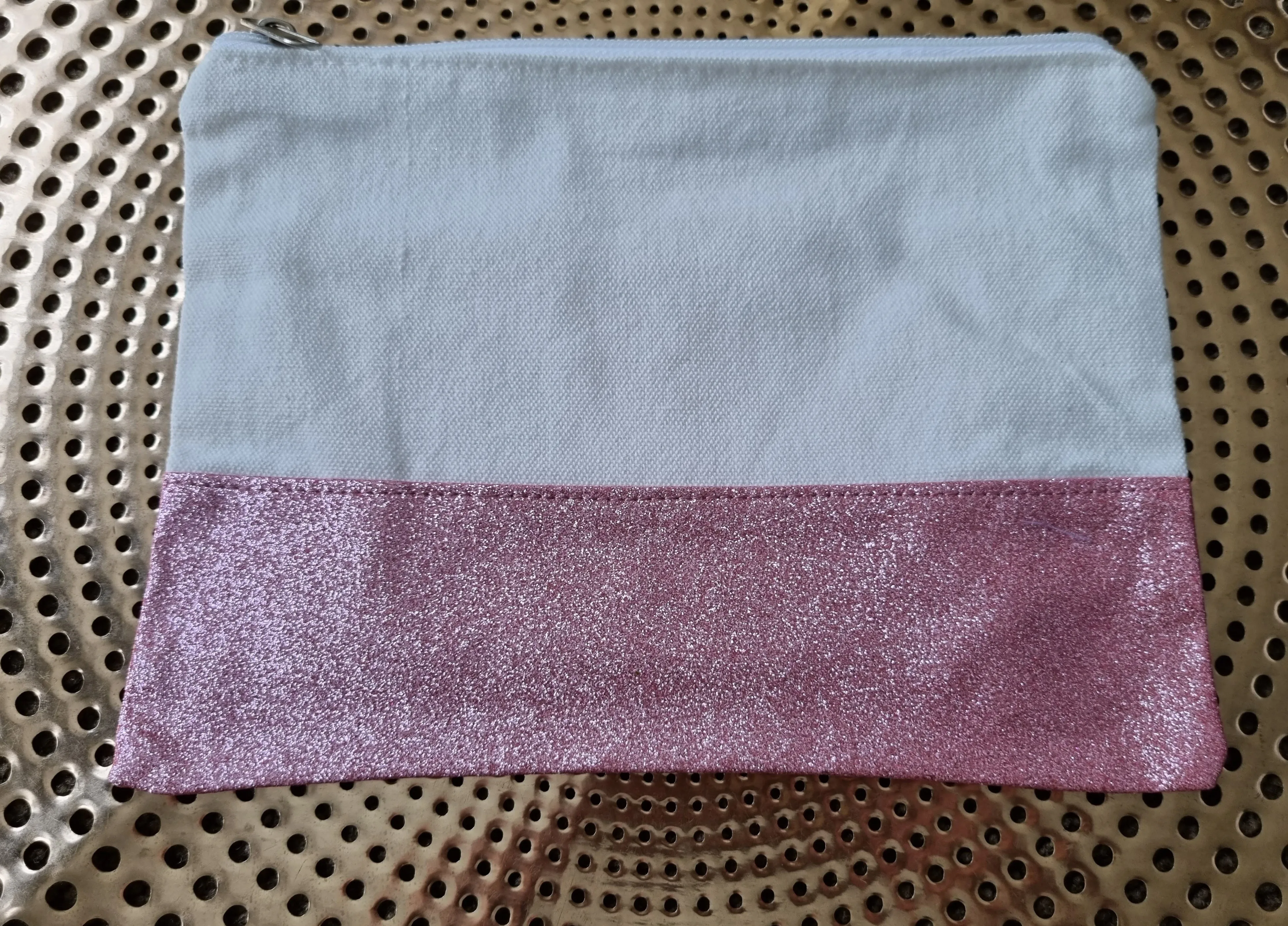 Glitter Canvas Cosmetic bags