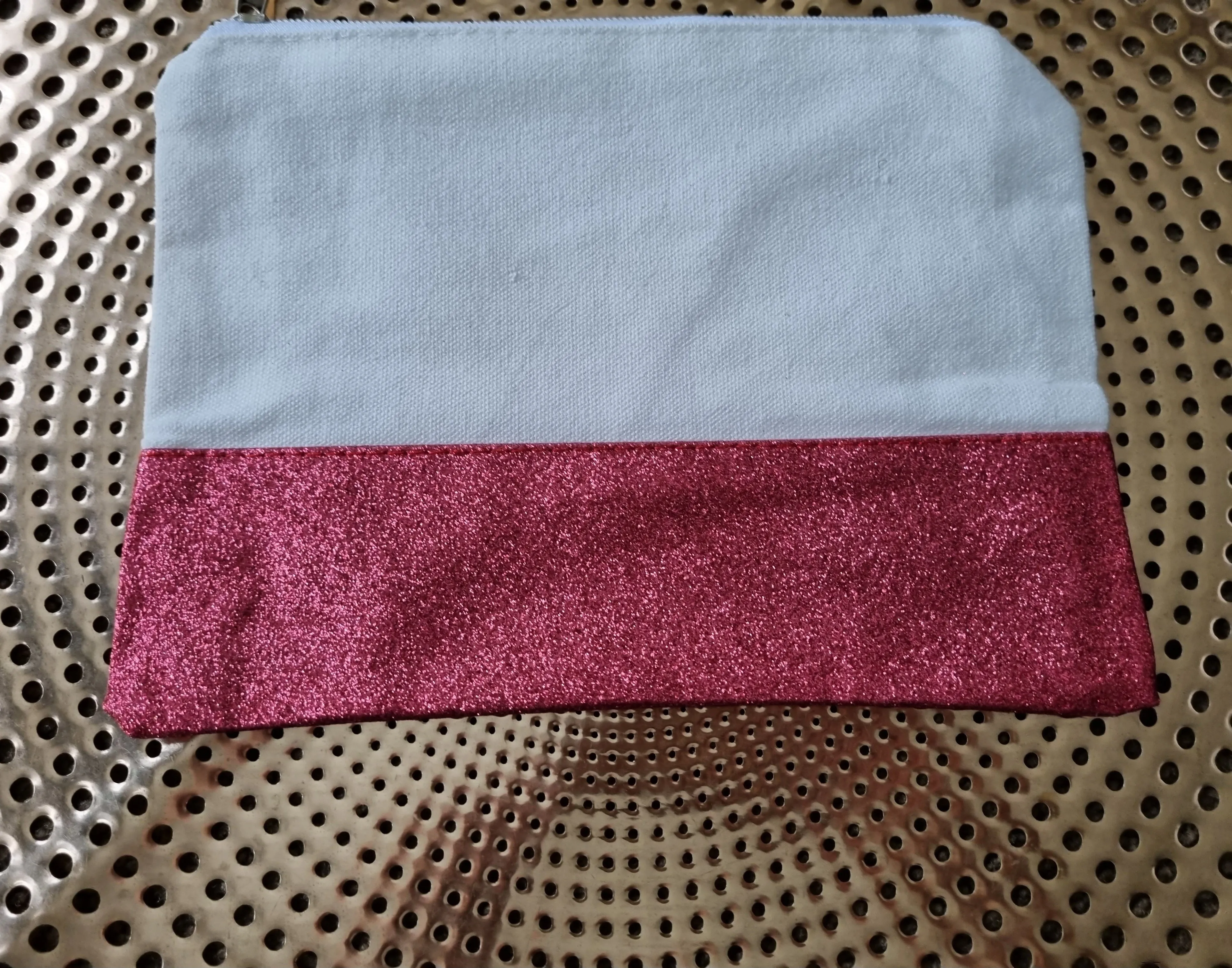 Glitter Canvas Cosmetic bags