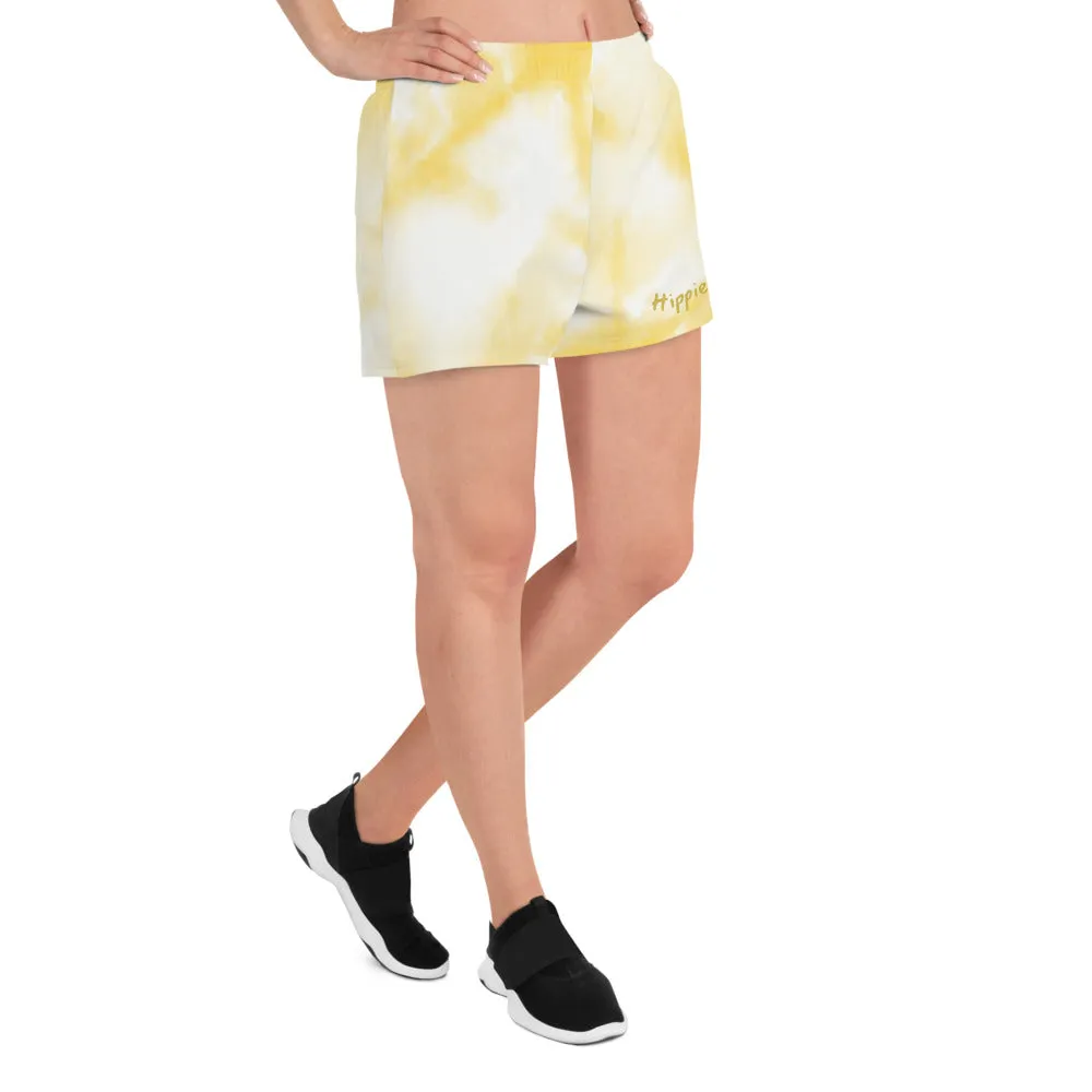 Gold Women's Athletic Shorts