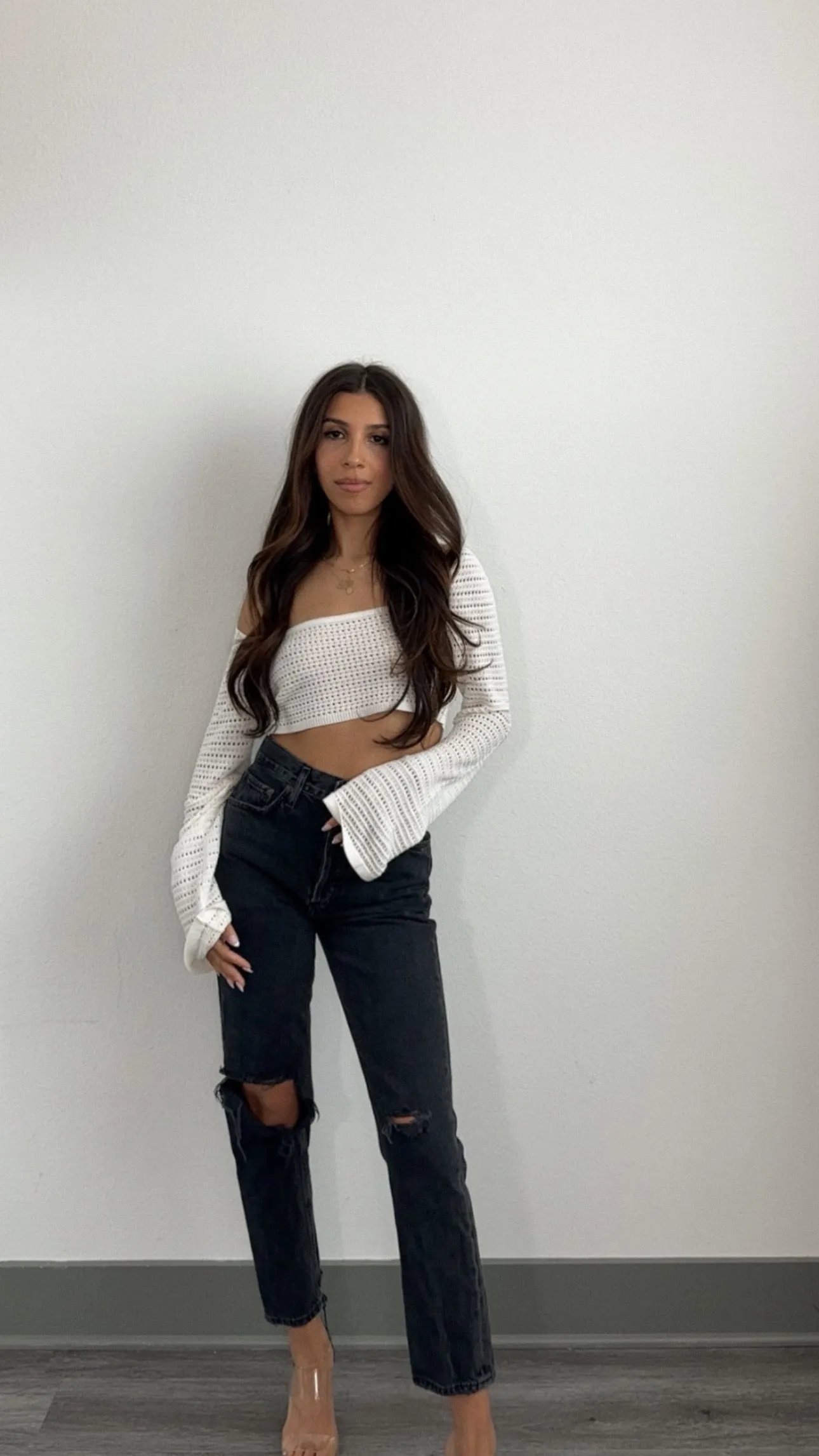 Grace Eyelet top - FINAL SALE