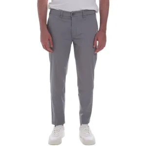 Gray Cotton Jeans & Pant
