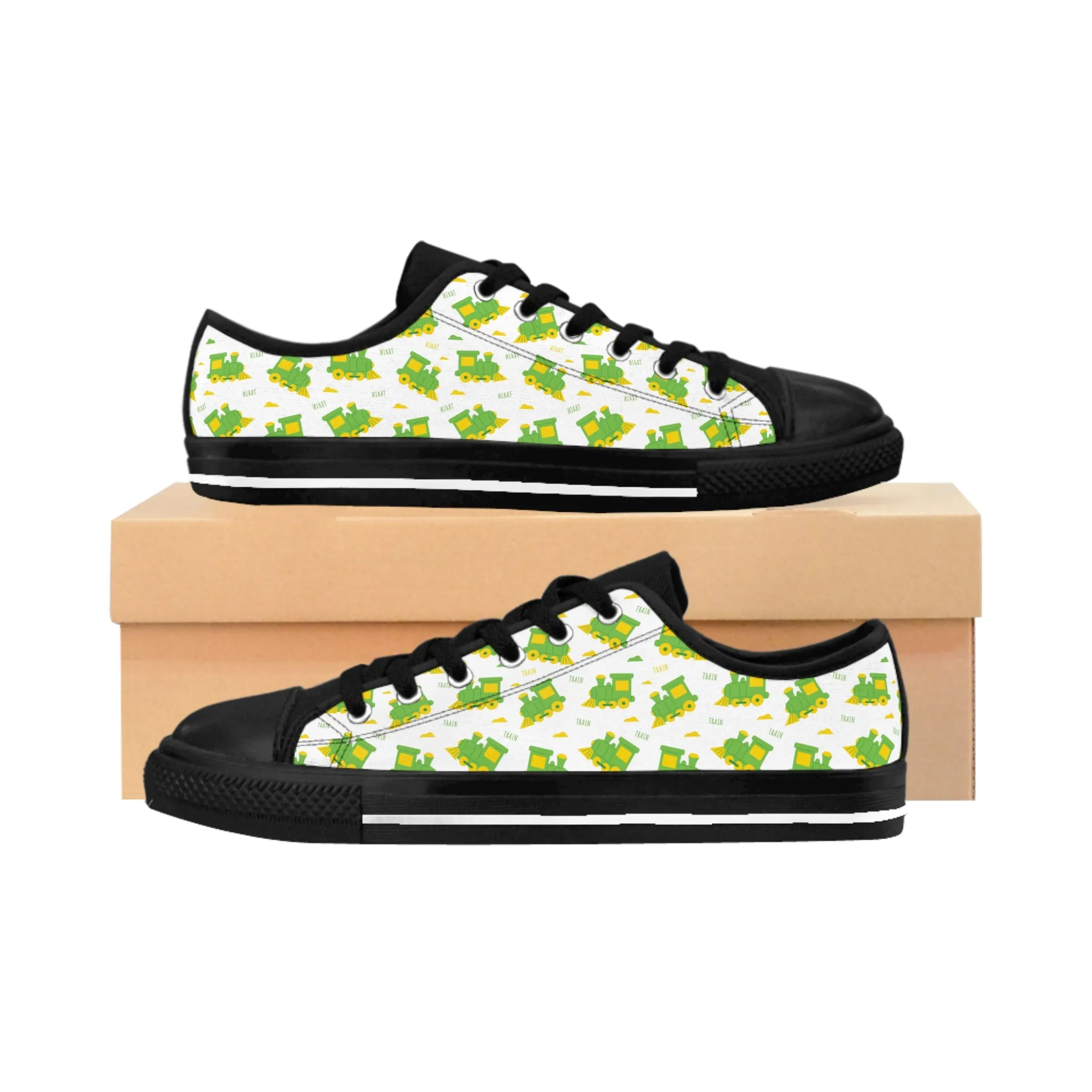 Green Trains Women's Sneakers
