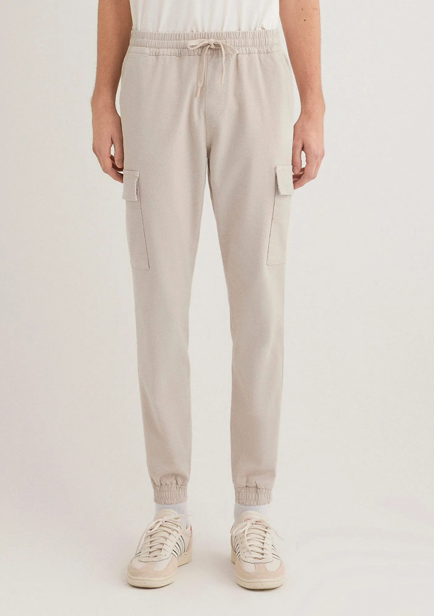 Grey Cargo Pants
