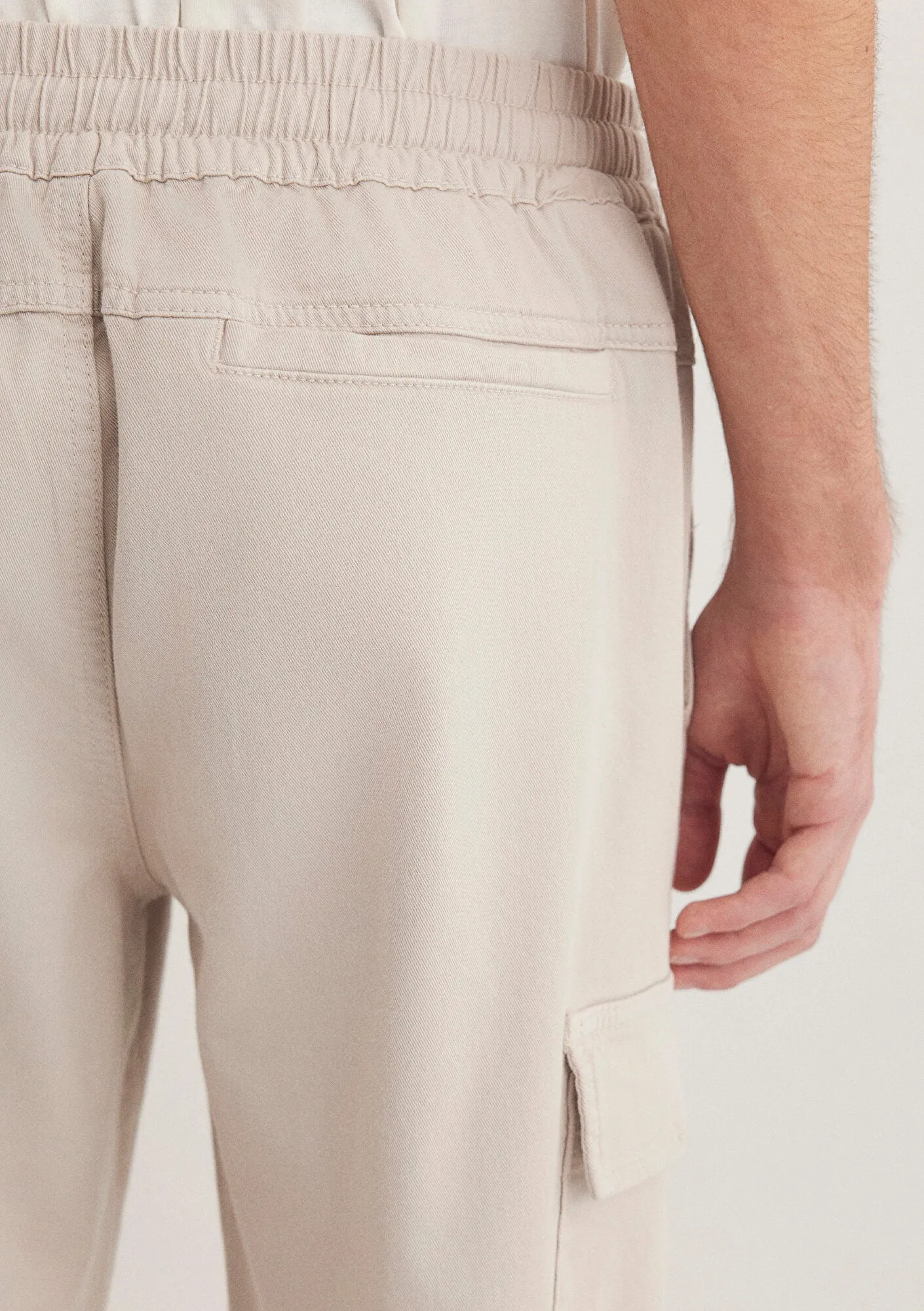 Grey Cargo Pants