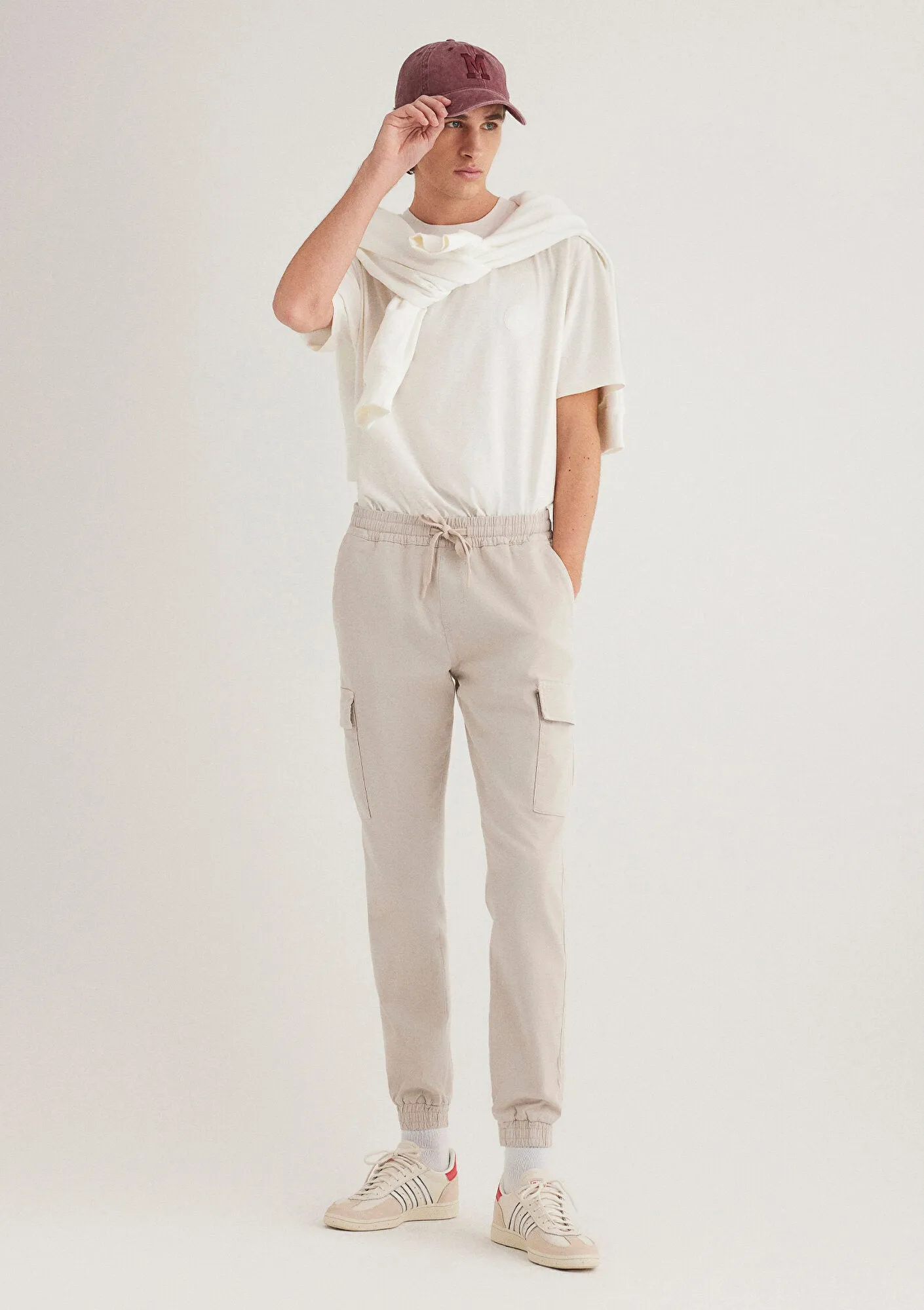 Grey Cargo Pants