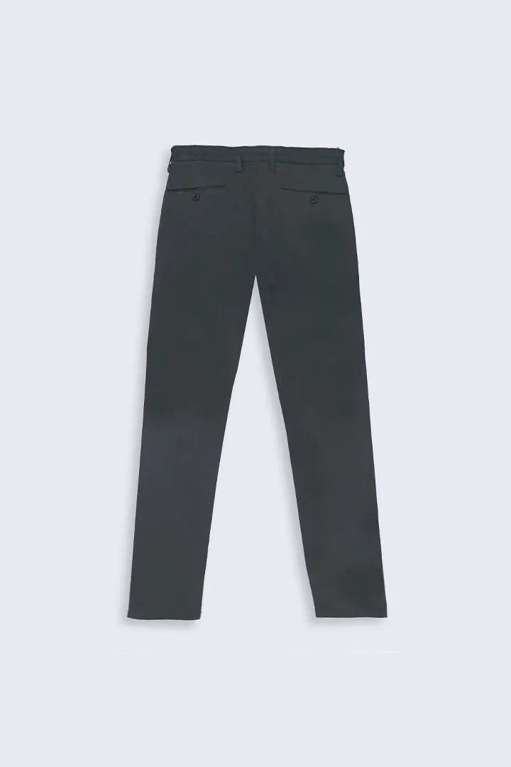 Grey Slim Fit Chino Pants