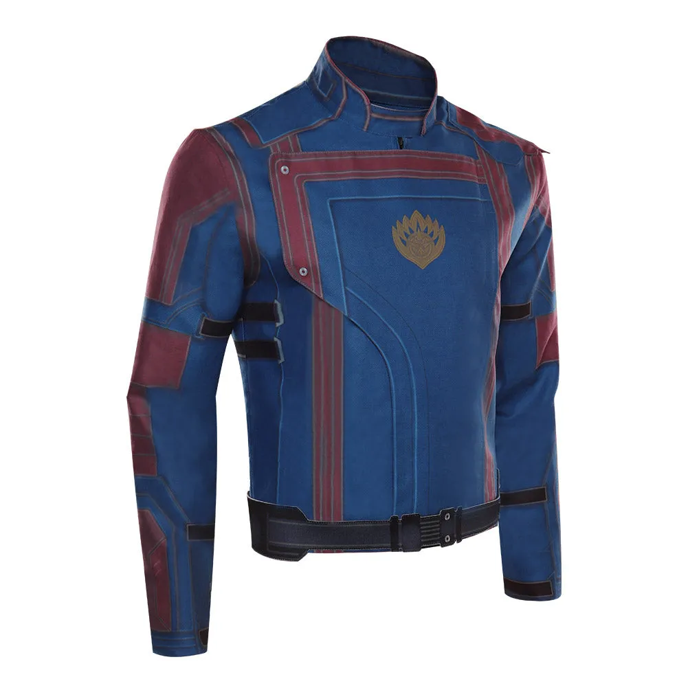 Guardians of the Galaxy Vol. 3-Star-Lord Cosplay Costume Jacket  Belt Outfits Halloween Carnival Party Suit