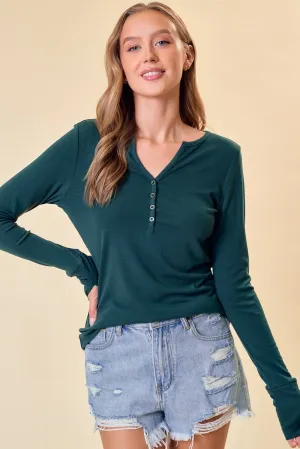 Hadley Henley Knit Top