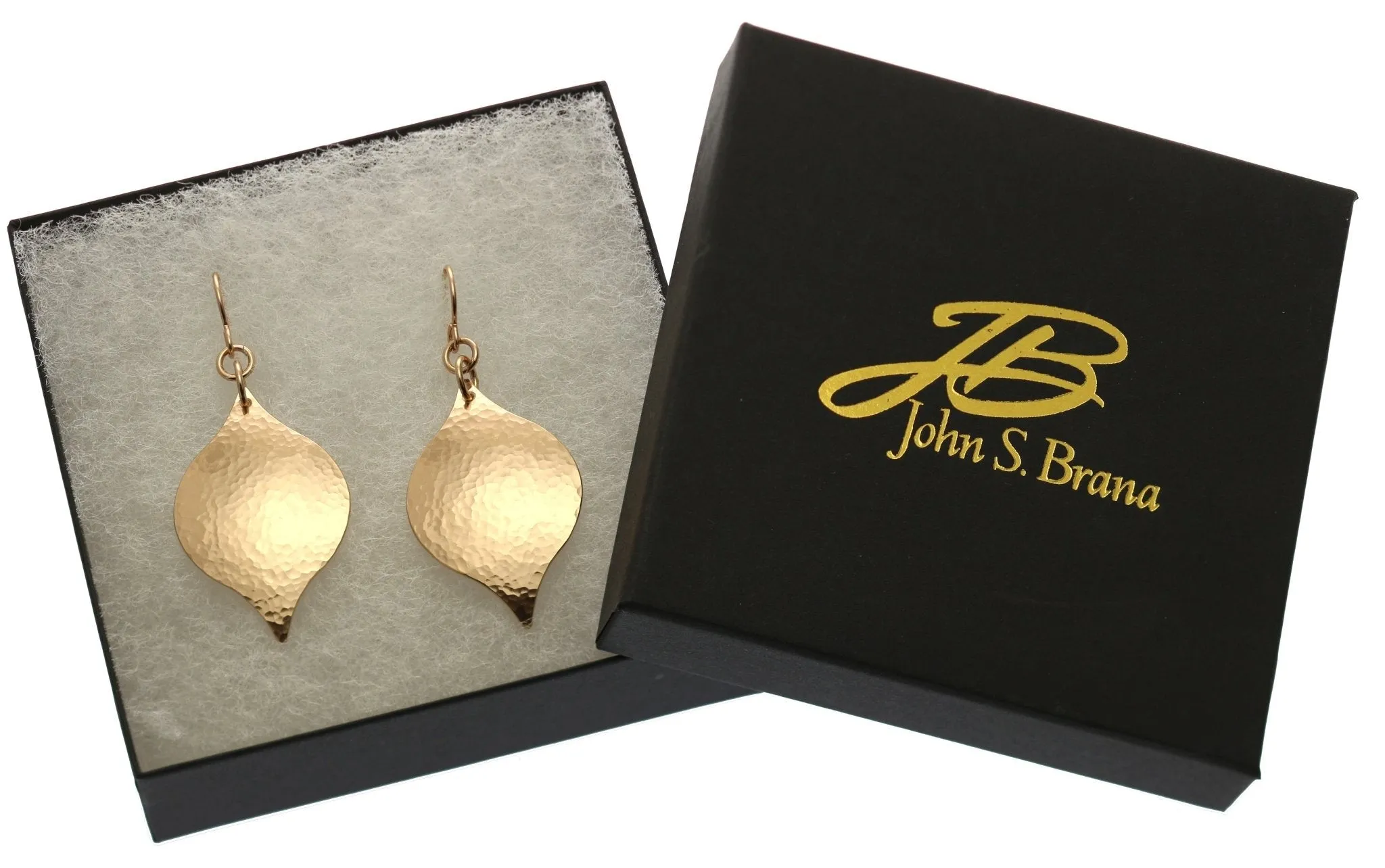 Hammered Bronze Marrakesh  Drop Earrings