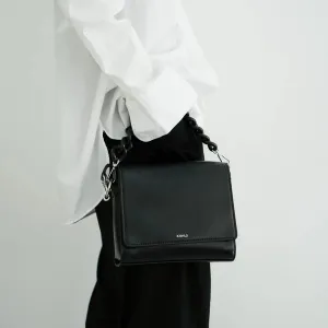 Hardy leather black camera bag