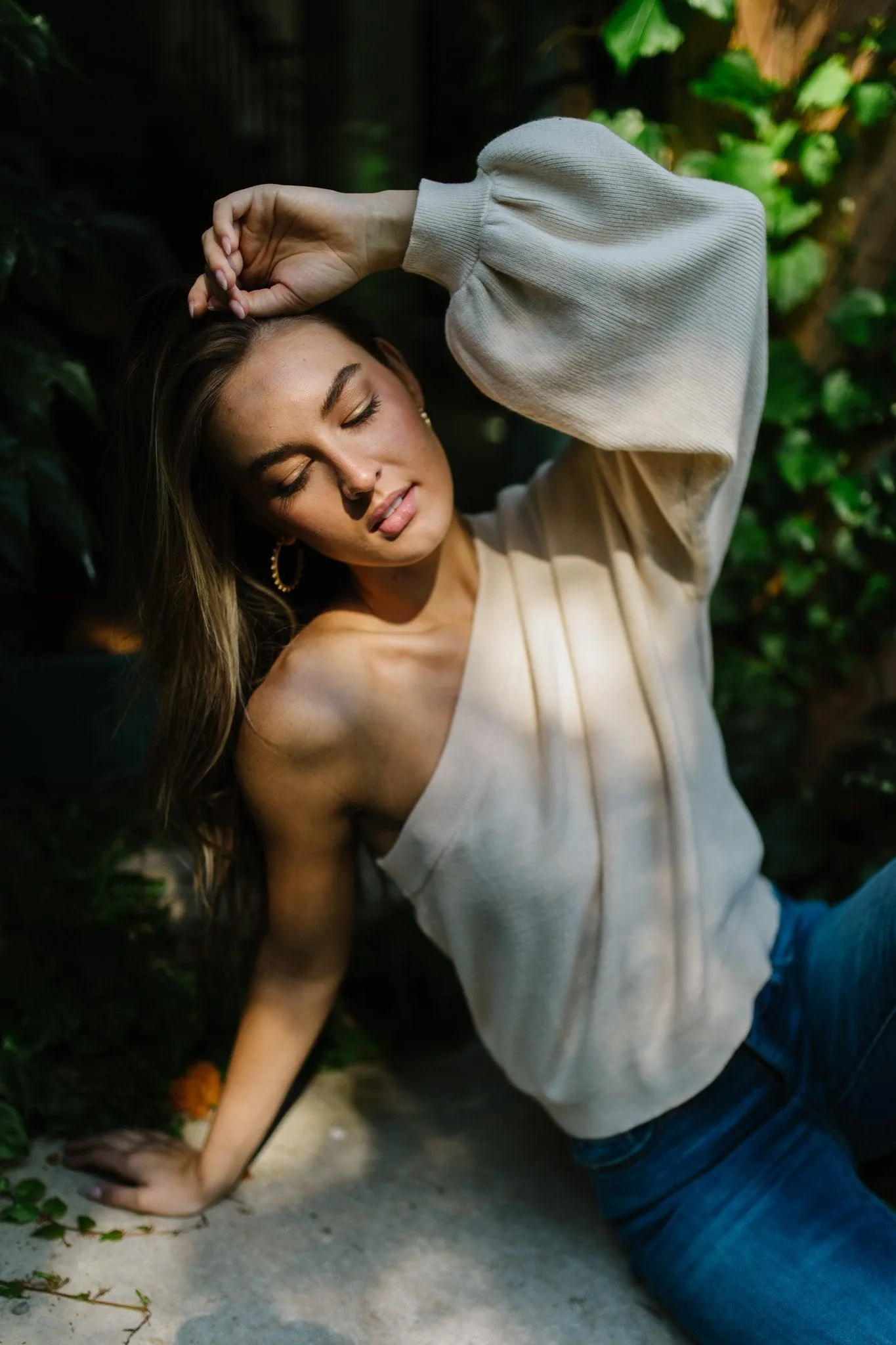 Hazel Blues® | Cross Your Heart Top