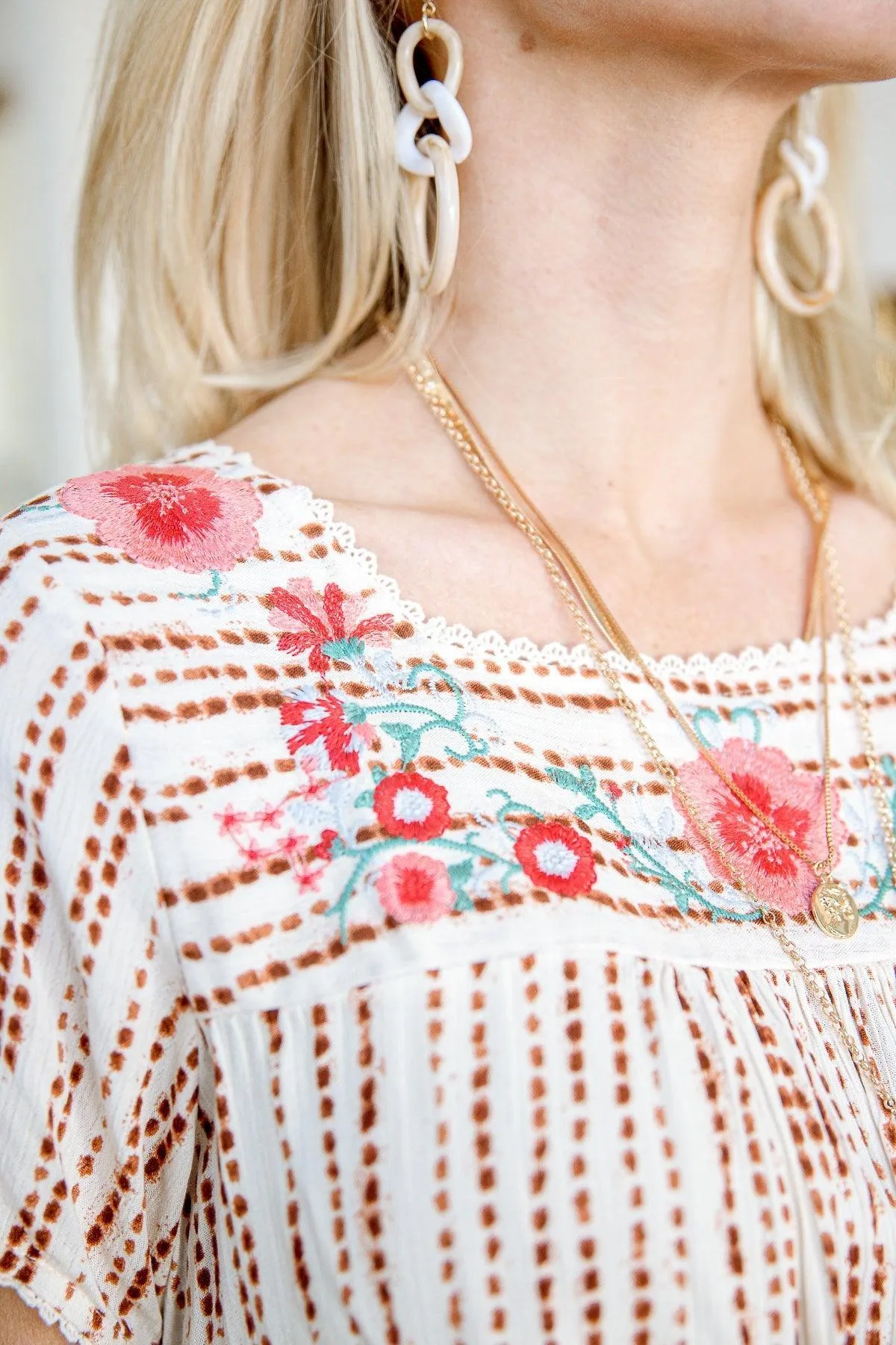 Hazel Blues® | Floral Goals Blouse