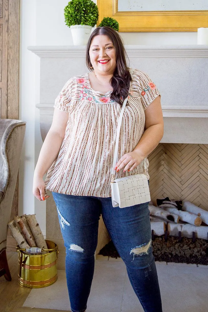 Hazel Blues® | Floral Goals Blouse
