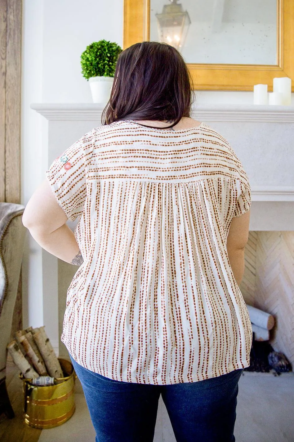 Hazel Blues® | Floral Goals Blouse