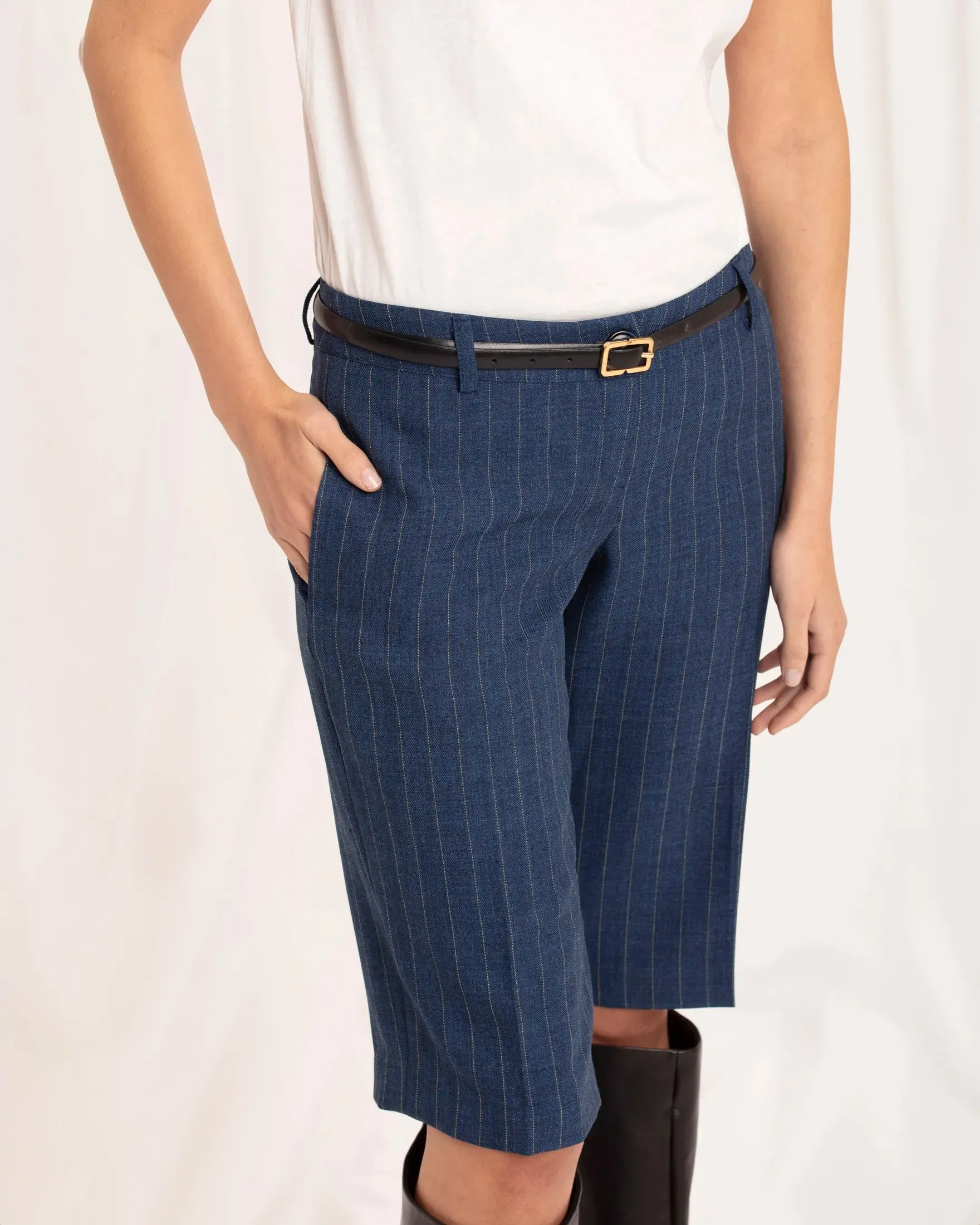 IMMEDIATE / Ginger Royal Blue Shorts
