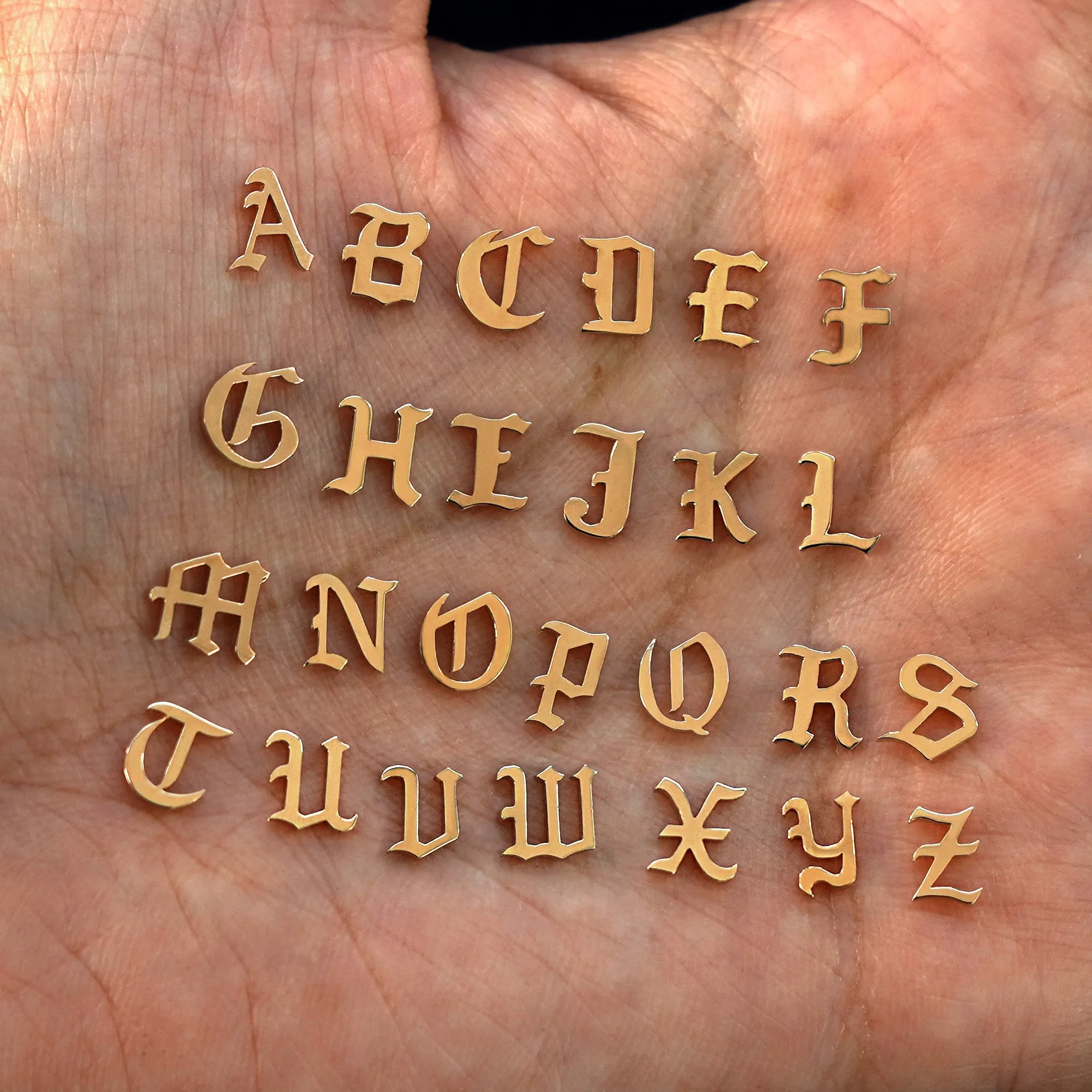 Initial Charm Necklace