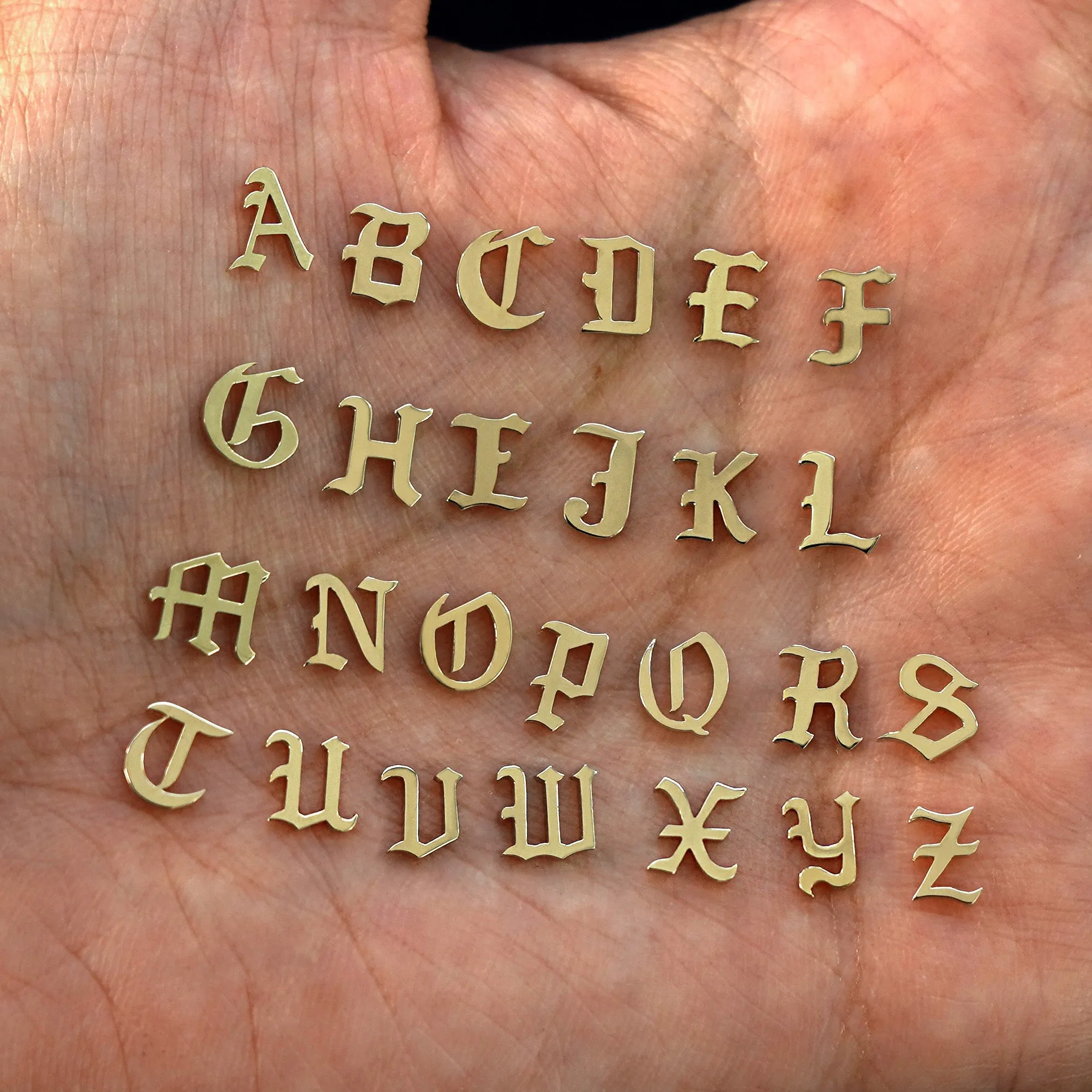 Initial Charm Necklace