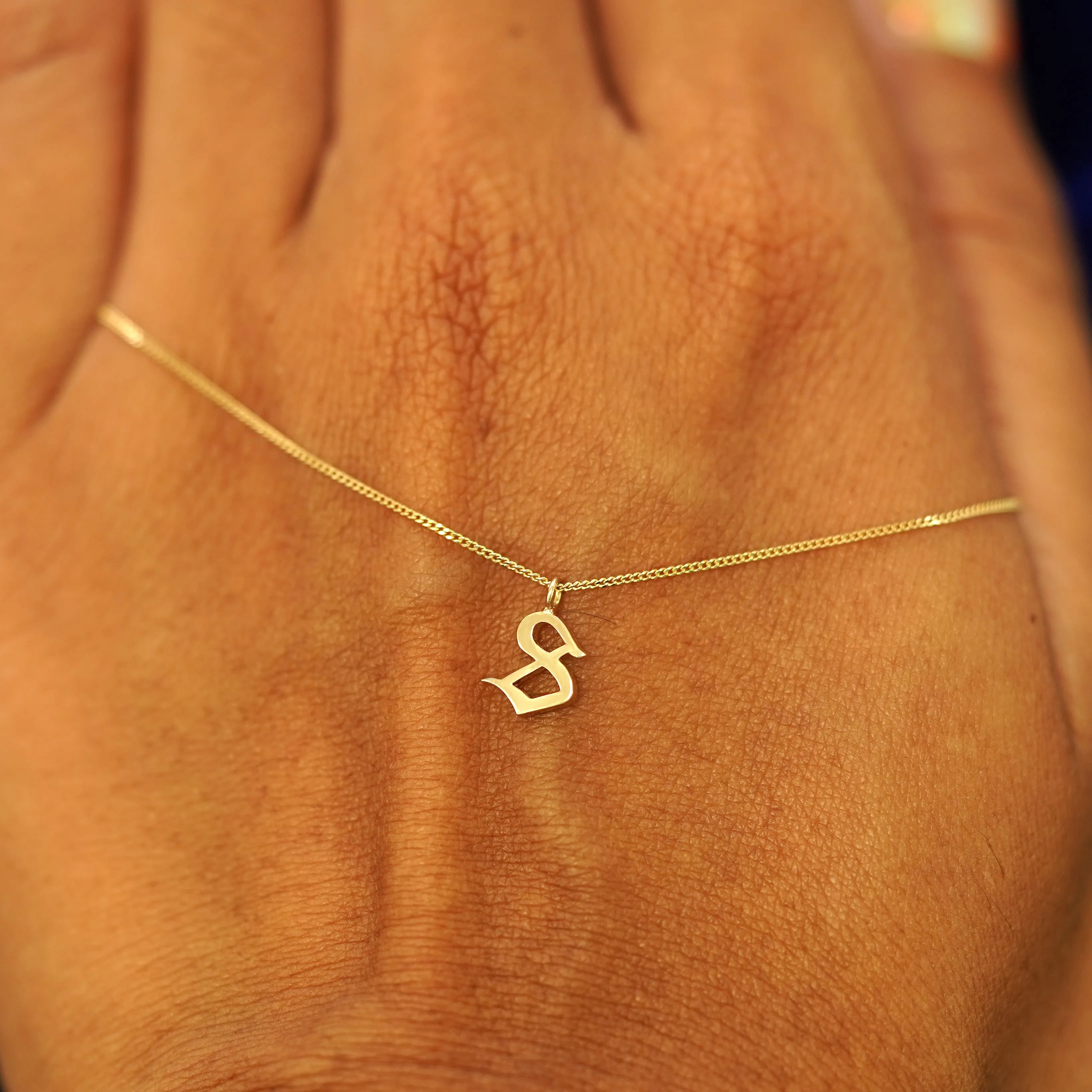 Initial Charm Necklace