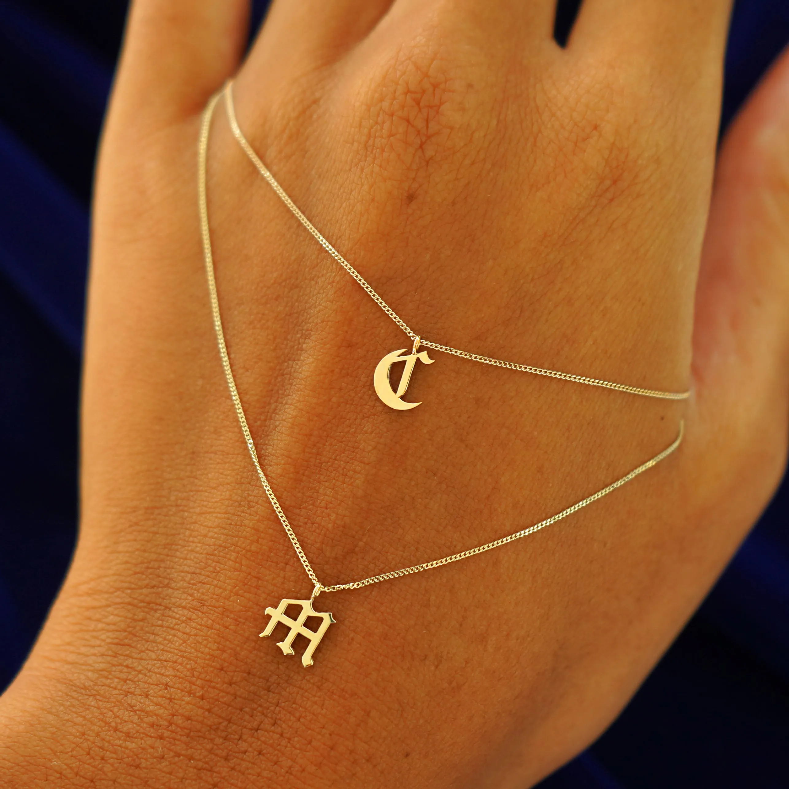 Initial Charm Necklace