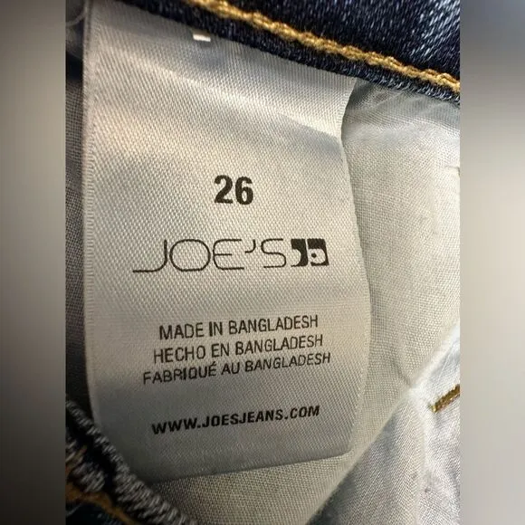 Joe’s raw hem denim Bermuda shorts