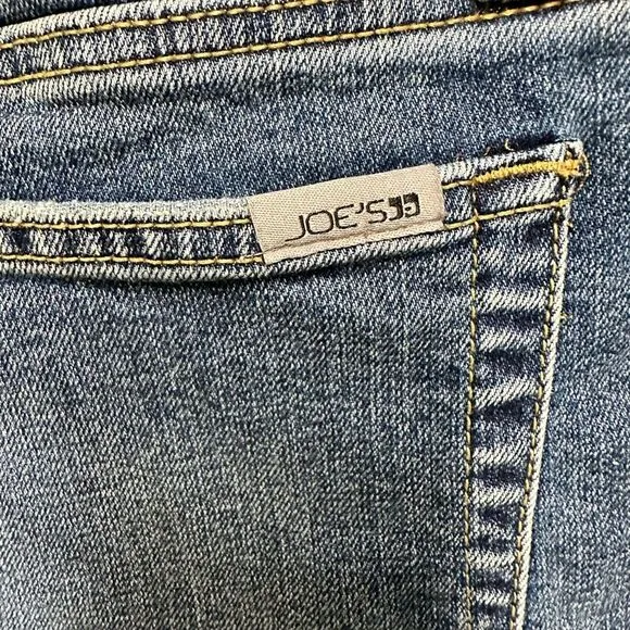 Joe’s raw hem denim Bermuda shorts
