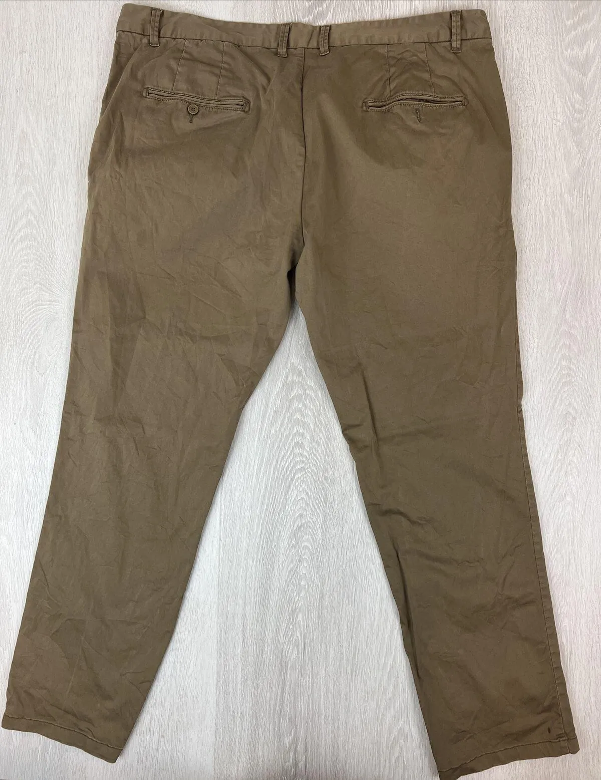 Johnny Bigg Mens Brown Slim Chino Size 42