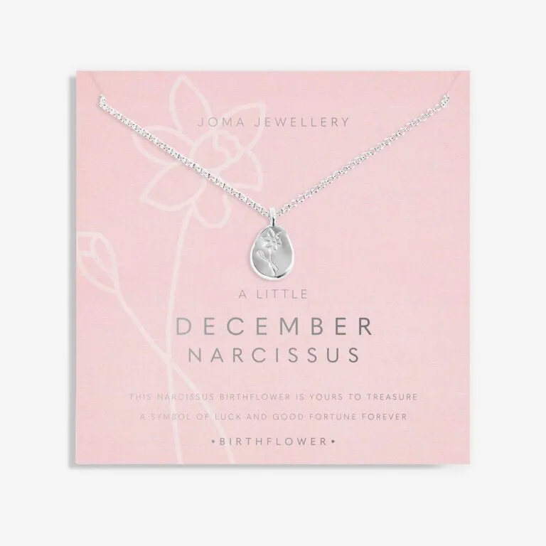 Joma Birthflower A Little December Narcissus Necklace