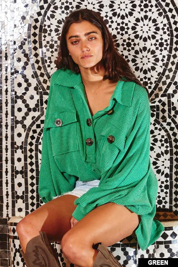 Kelly collared top