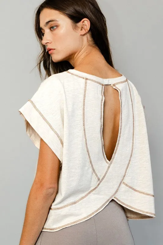 Kinley Open Back Top