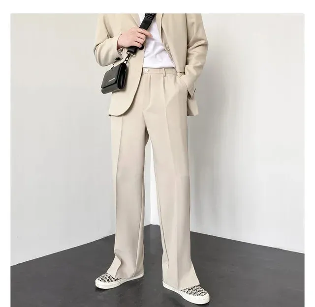 Koreanische Stil Blaue Pak Hose - Stilvoller Komfort für Männer