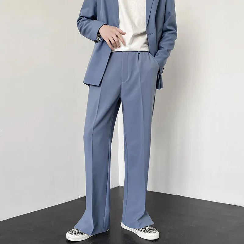 Koreanische Stil Blaue Pak Hose - Stilvoller Komfort für Männer