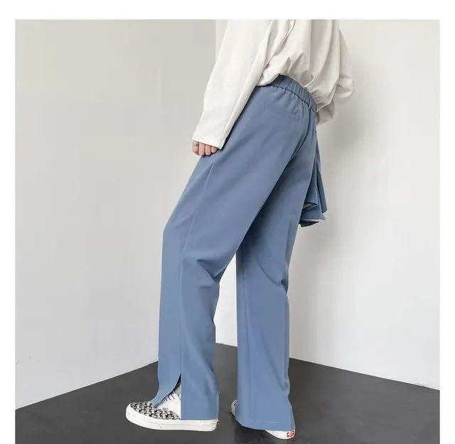 Koreanische Stil Blaue Pak Hose - Stilvoller Komfort für Männer