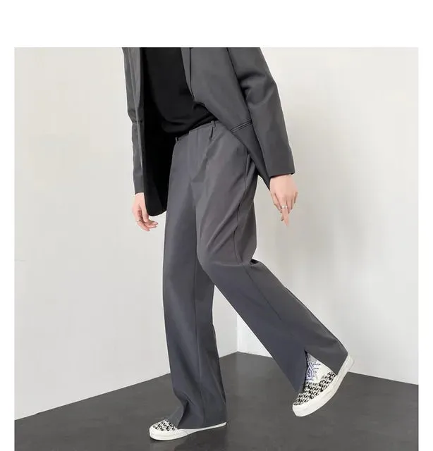 Koreanische Stil Blaue Pak Hose - Stilvoller Komfort für Männer