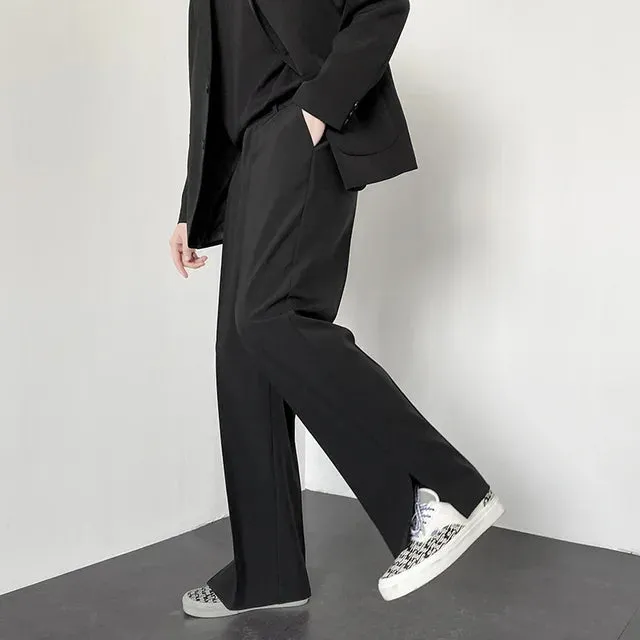 Koreanische Stil Blaue Pak Hose - Stilvoller Komfort für Männer