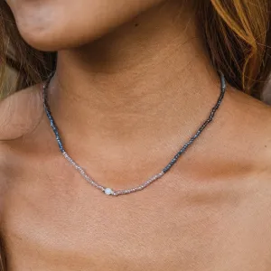 L2 QUARTZ CRYSTAL NECKLACE MOON