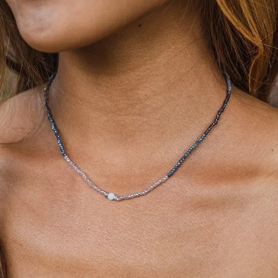L2 QUARTZ CRYSTAL NECKLACE MOON
