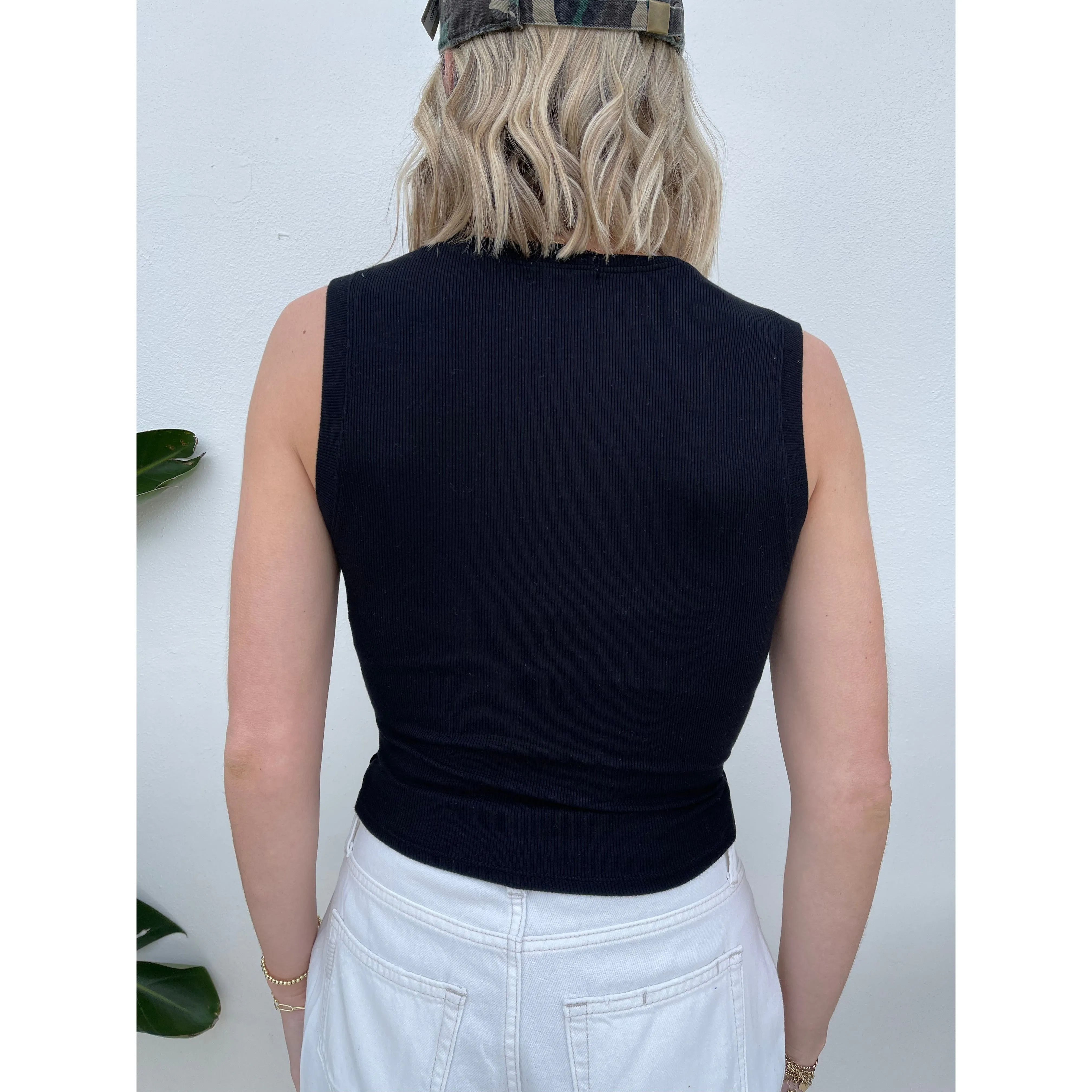 LA Made Kai Crop Black