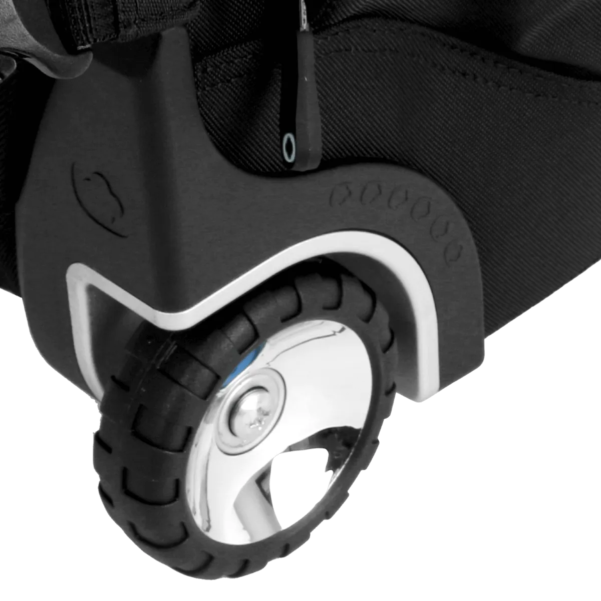 Lash Laptop Rolling Backpack (19 Inch) in Black Blue
