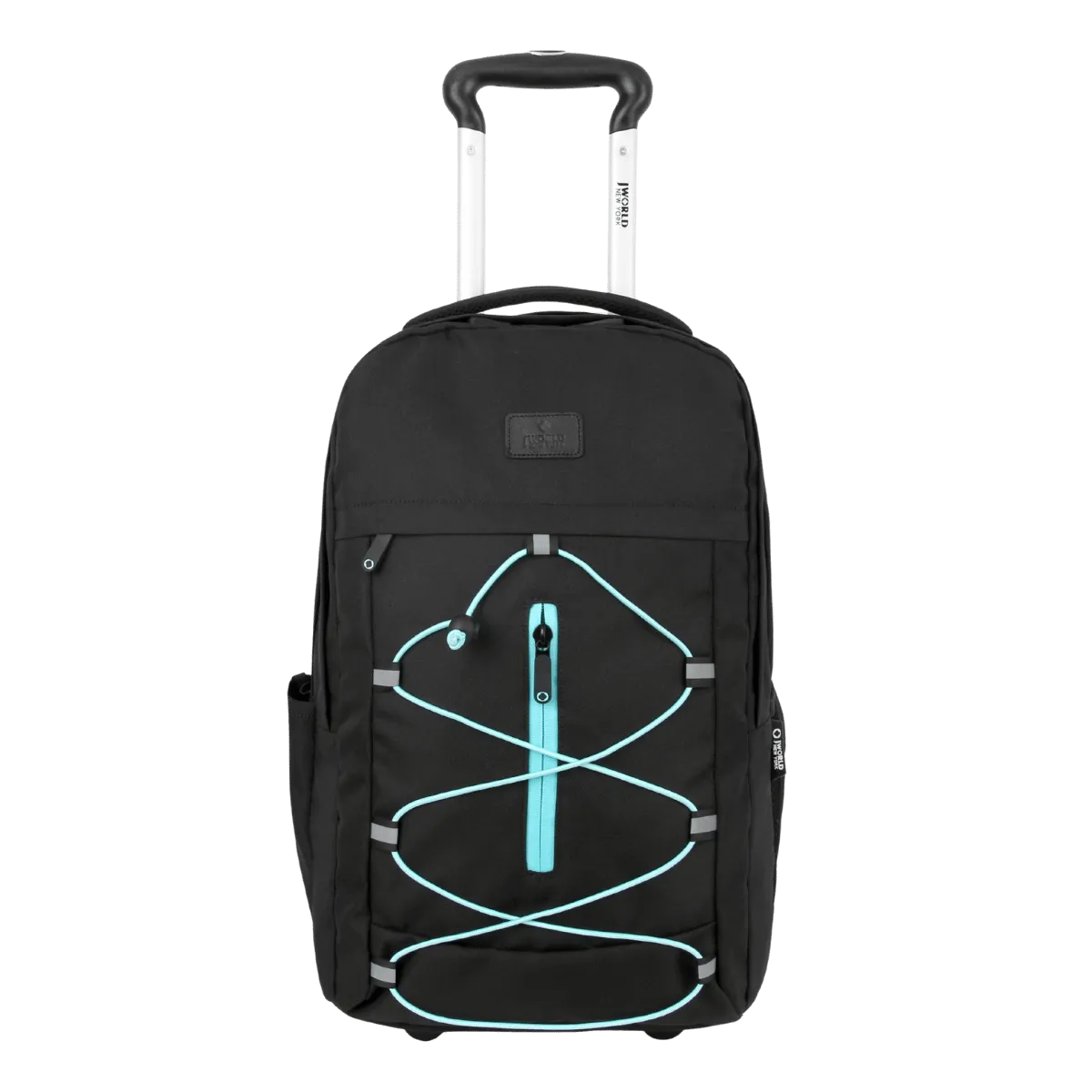 Lash Laptop Rolling Backpack (19 Inch) in Black Blue